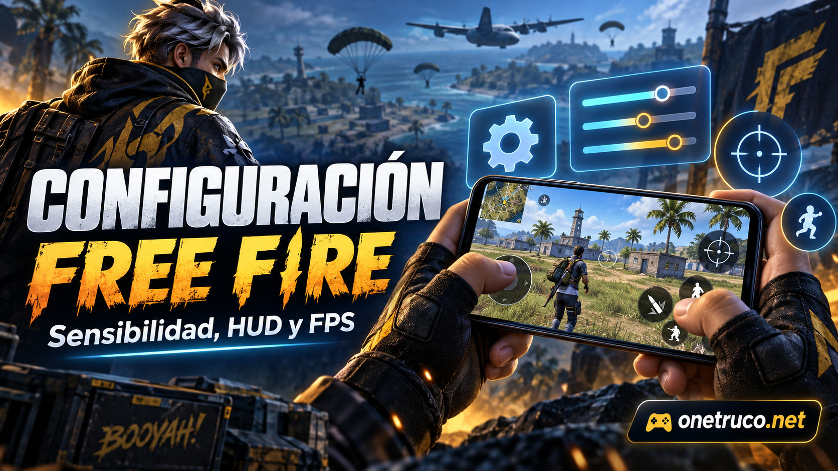 configuración free fire