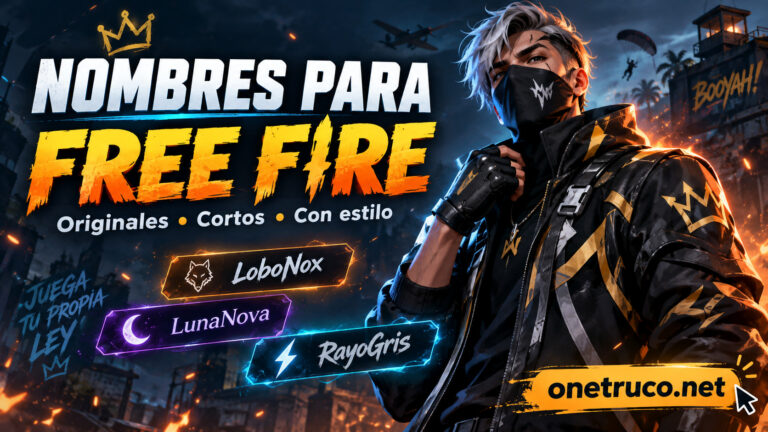 nombres para free fire